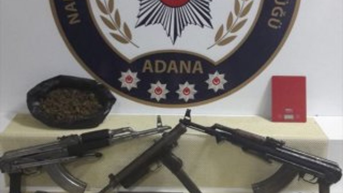 Adana'da ekmek fırınından uyuşturucu ve silah çıktı
