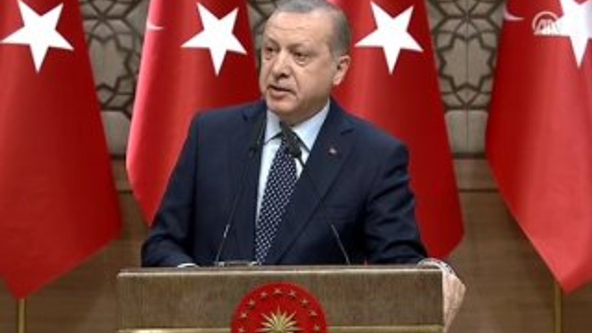 Erdoğan TUBİTAK Ödül Töreni'nde