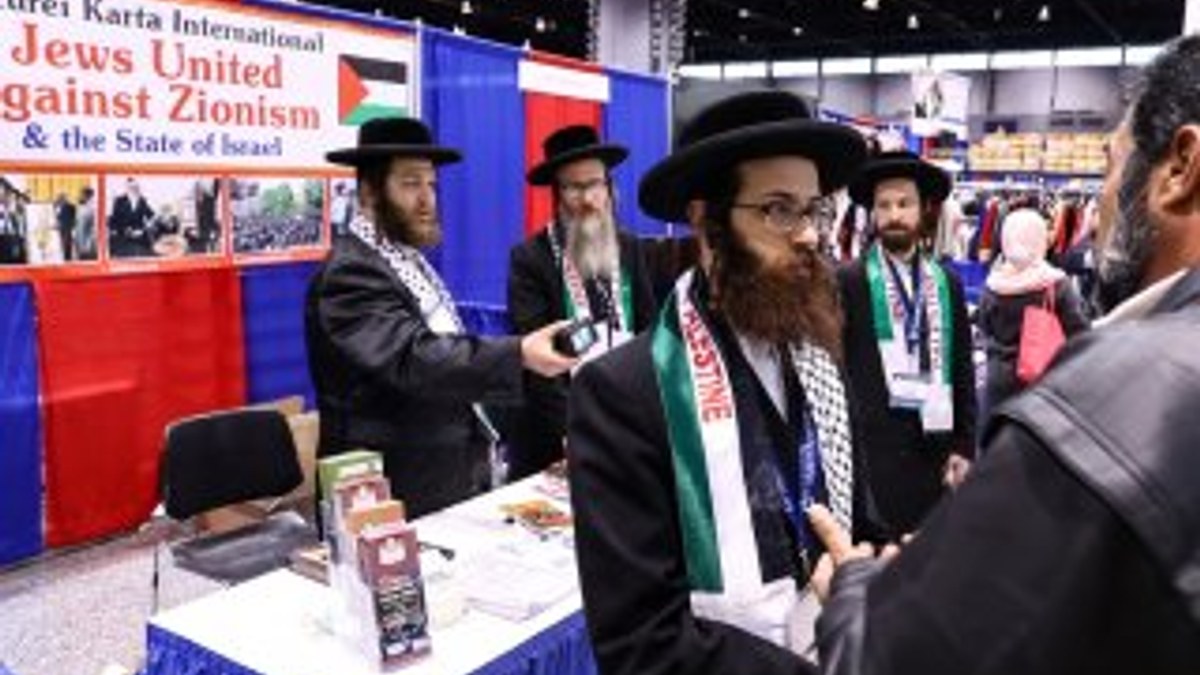 ABD'de Müslüman kongresinde Yahudi standı