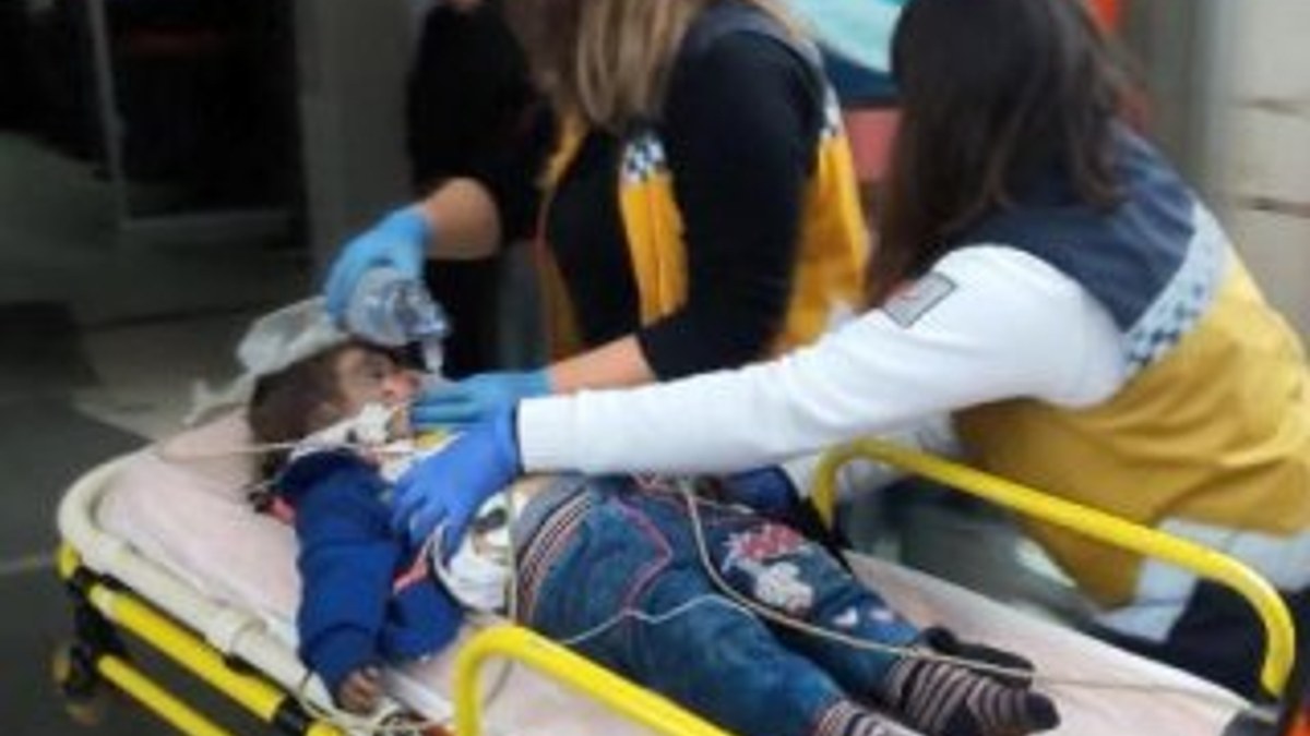 Suriyelilerin yaşadığı evde yangın: 2 çocuk ağır yaralı