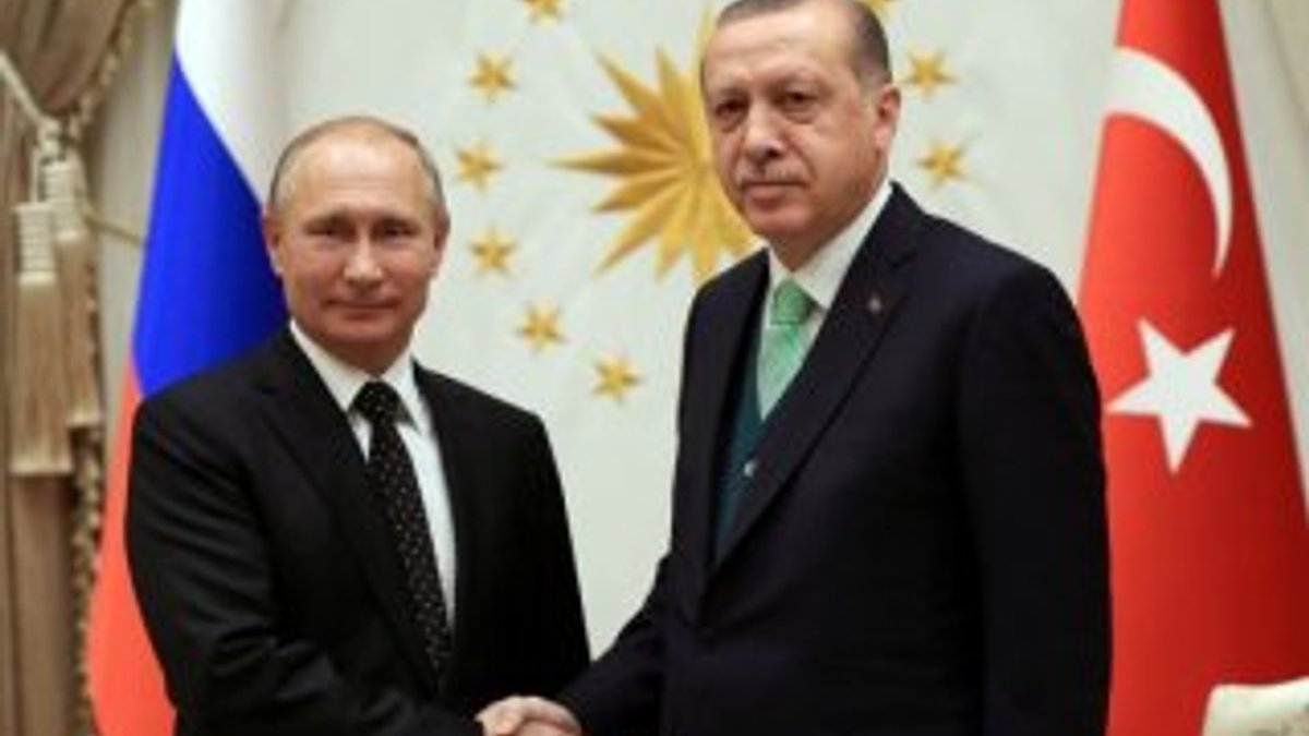Putin'den Cumhurbaşkanı Erdoğan'a yeni yıl tebriği