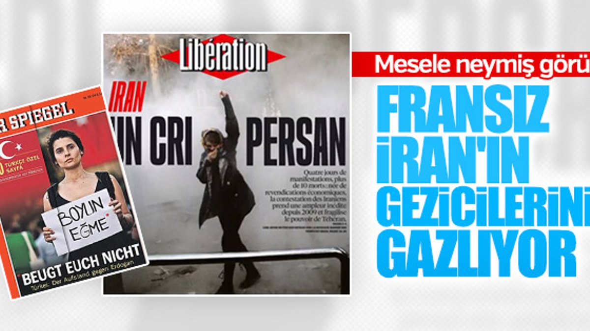 Avrupa medyası İran'daki olayları köpürtüyor