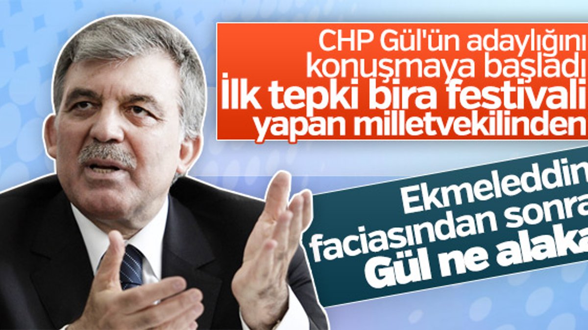 CHP'li Mustafa Akaydın'dan Abdullah Gül çıkışı