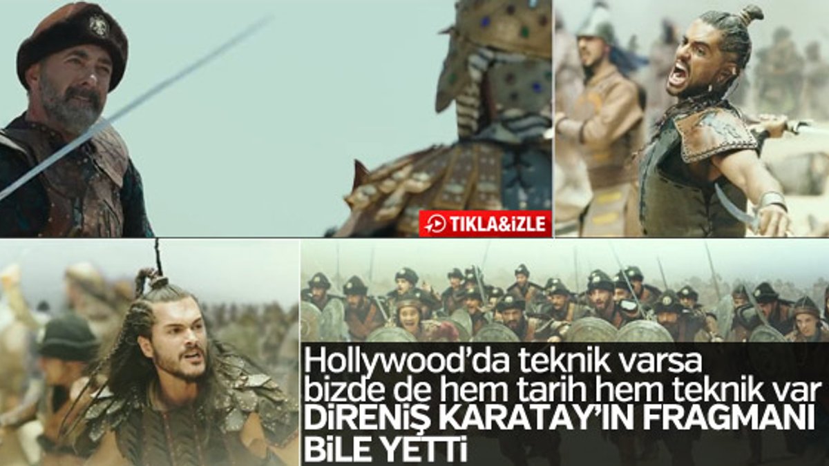 Direniş Karatay filminin fragmanı yayınlandı