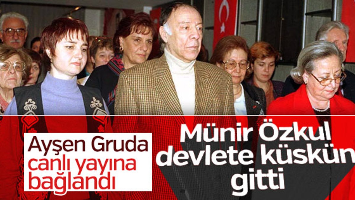 Ayşen Gruda Münir Özkul'un telif haklarını hatırlattı