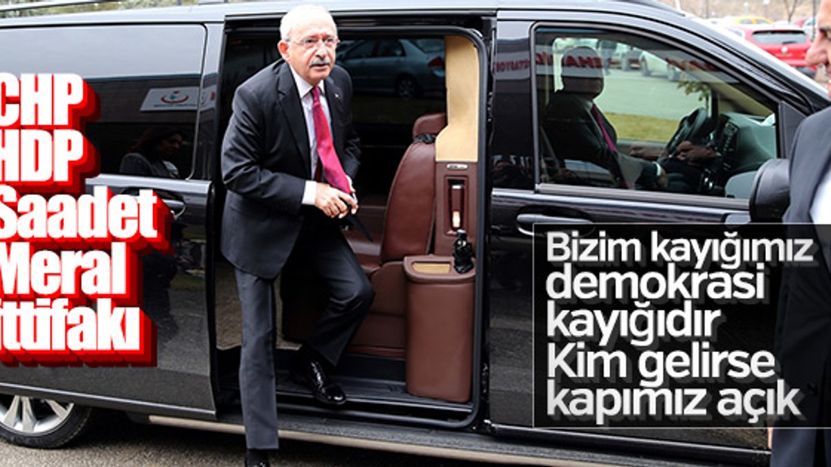 Kemal Kılıçdaroğlu ittifaklara yeşil ışık yaktı