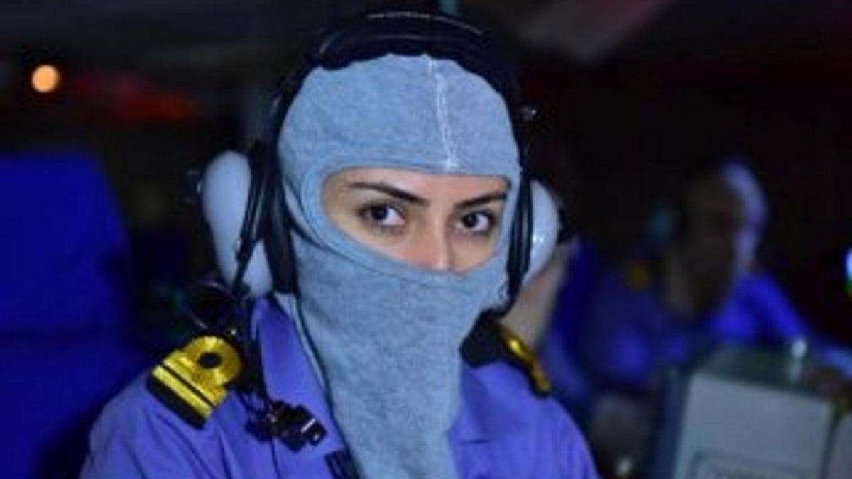 Türk savaş gemisinin tek kadın subayı