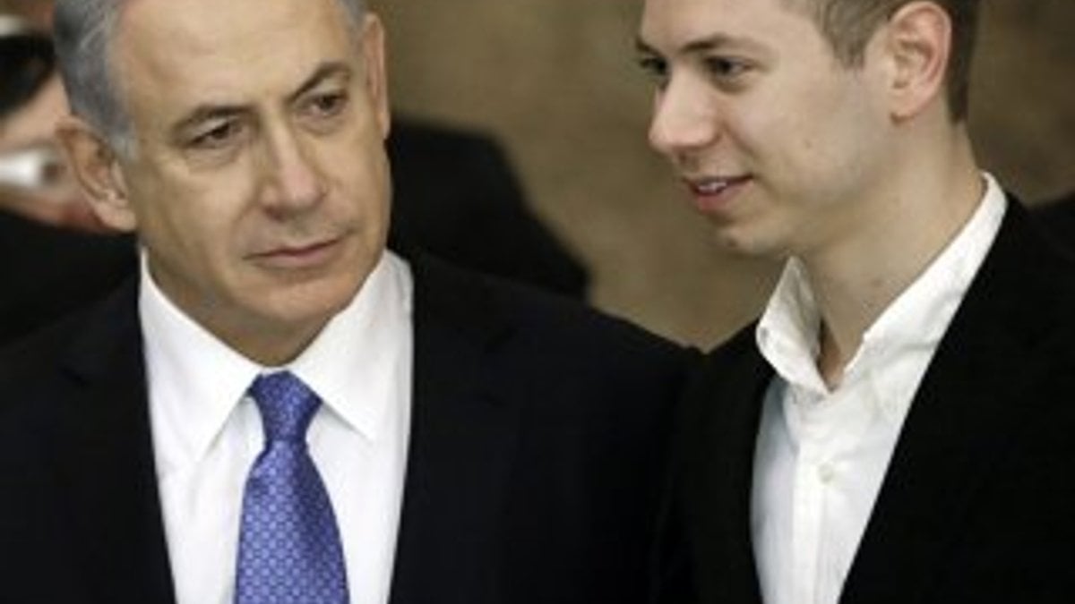 Netanyahu'nun başı oğlunun tapeleri ile dertte