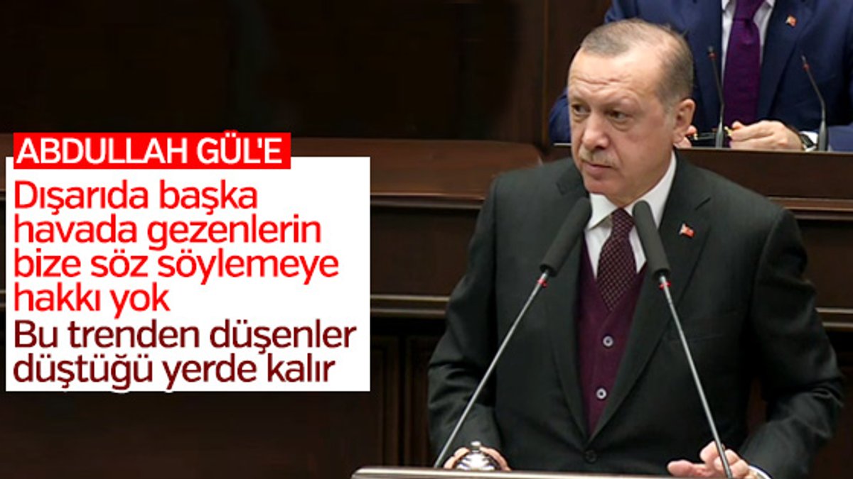 Erdoğan: Bu trenden düşenler, düştükleri yerde kalırlar