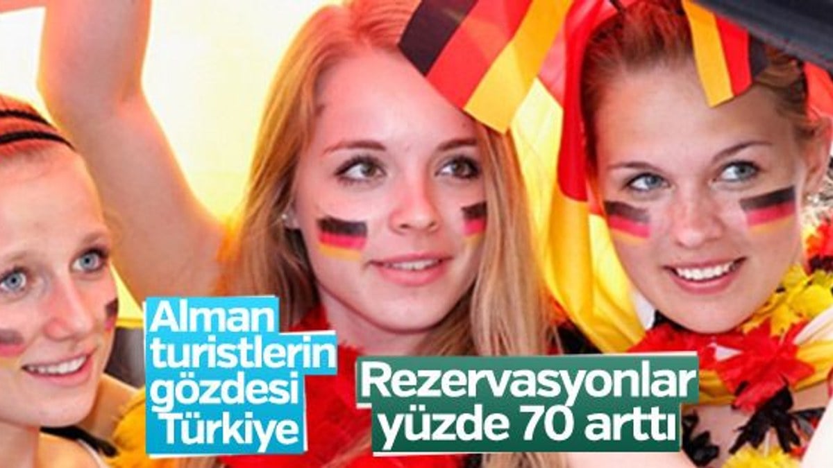 Alman turistlerin 1 numarası Türkiye