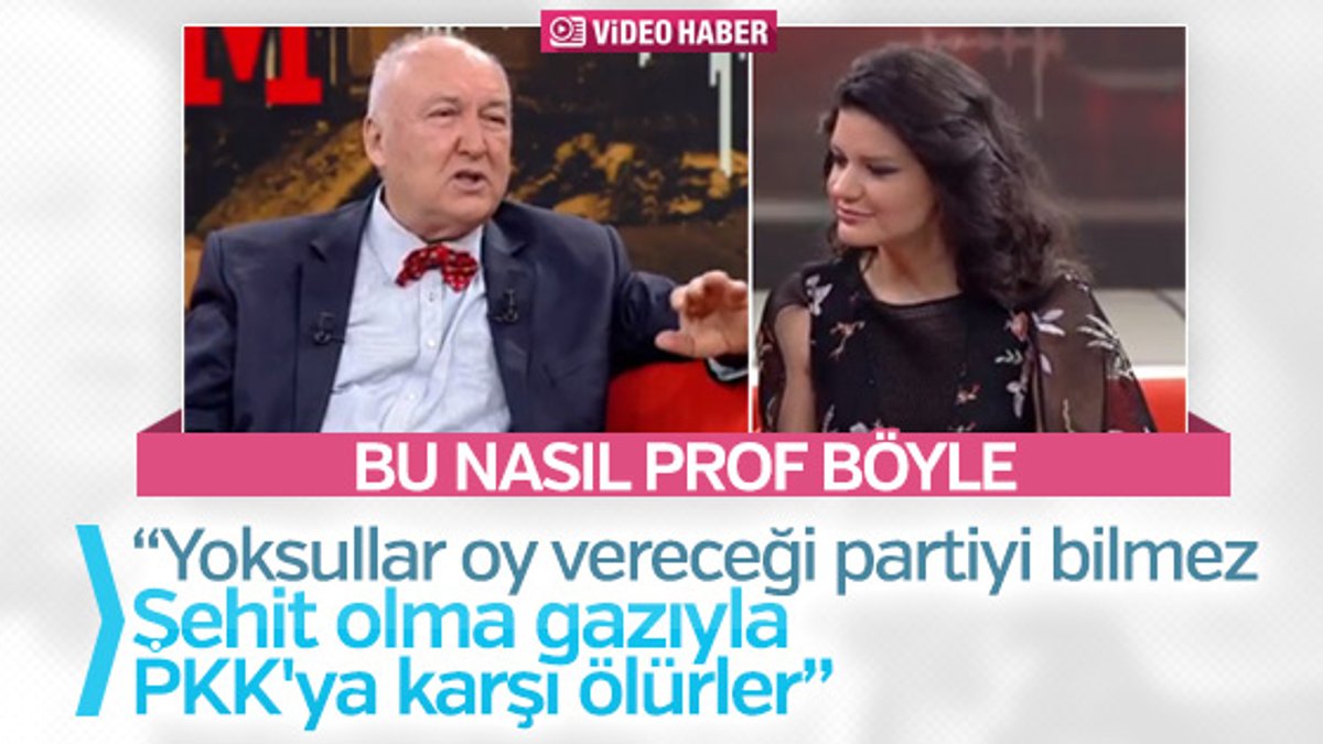 Prof. Ahmet Ercan canlı yayında insanları aşağıladı