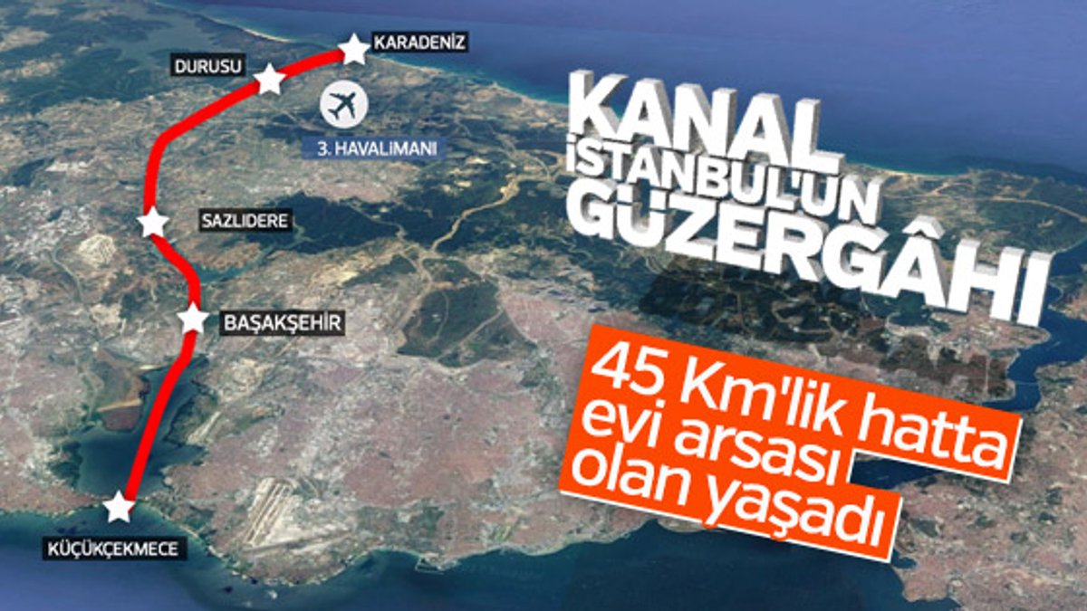 Kanal İstanbul Projesi'nin detayları