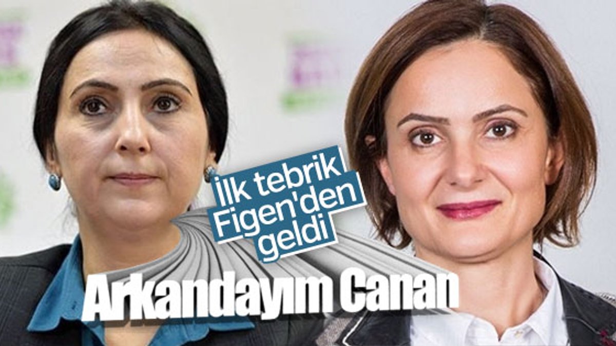 Figen Yüksekdağ'ın Canan Kaftancıoğlu'na dayanışma mesajı