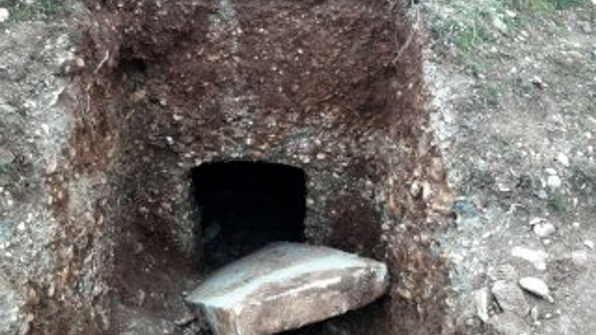 Adıyaman'da Roma Dönemi'ne ait mezar bulundu