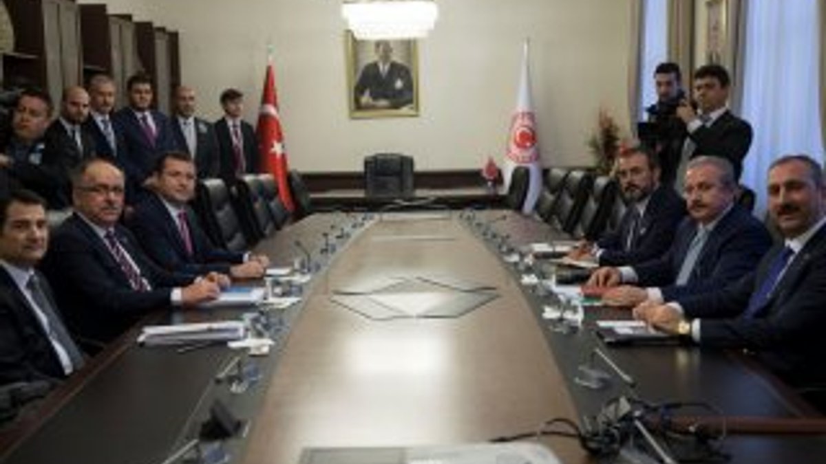 AK Parti-MHP ittifakı komisyonu ilk kez toplandı