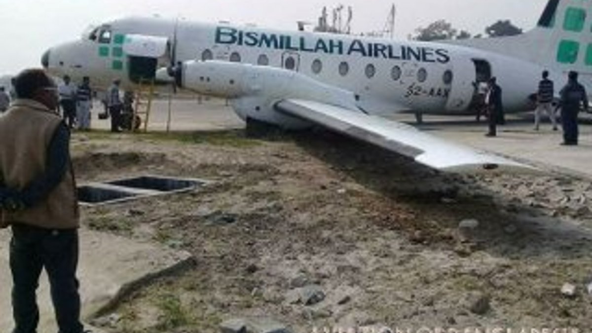 Bismillah Havayolları uçağı yere çakıldı