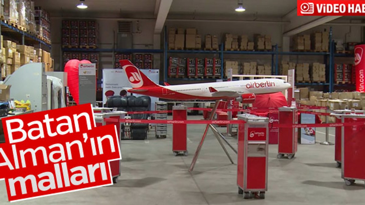 Air Berlin'in satışa çıkardığı mallar