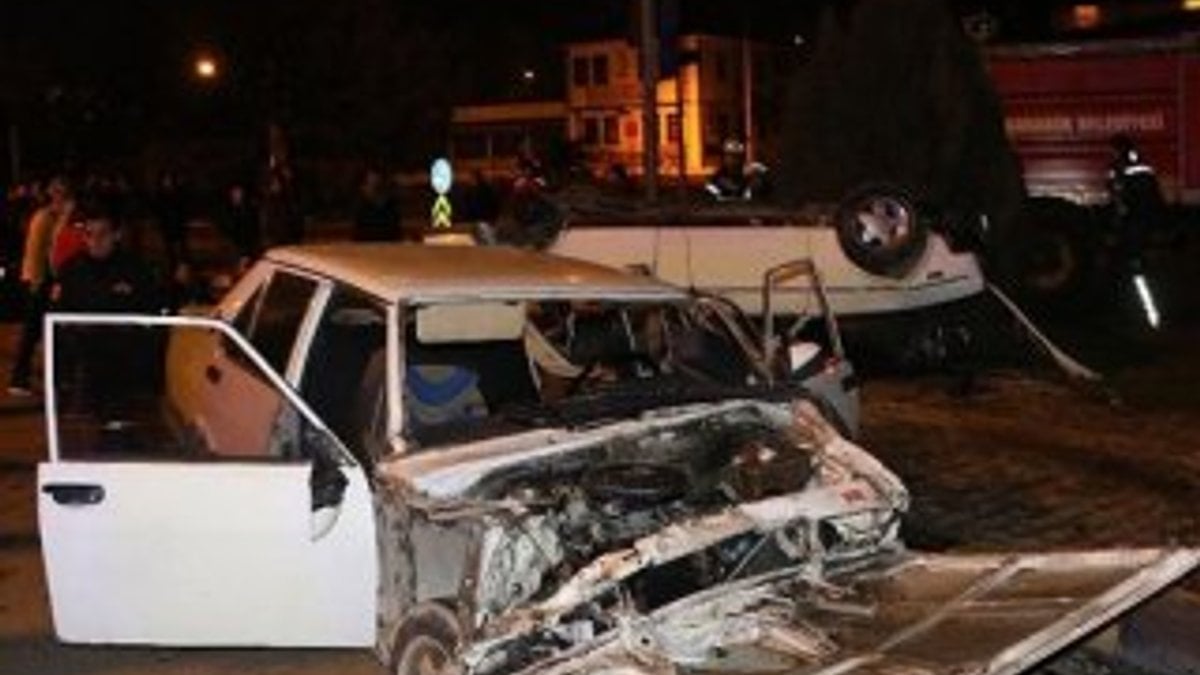 Karabük'te meydana gelen kazada 7 kişi yaralandı