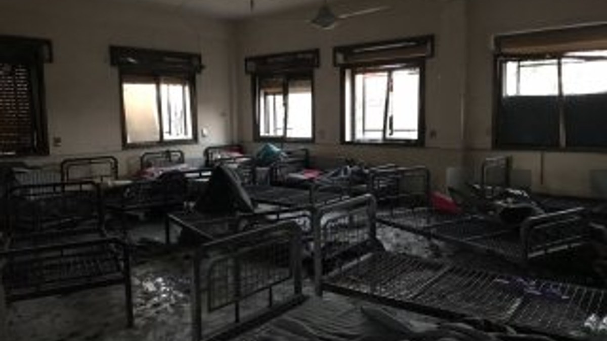 Teröristlerin vurduğu hastanedeki siviller Türkiye’de