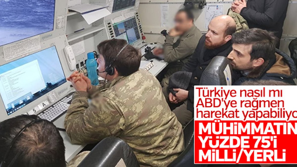 Afrin harekatında milli mühimmat damgası