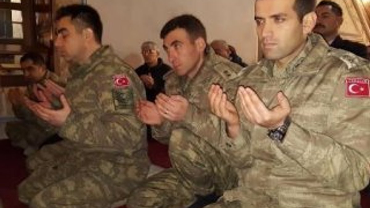 Kosova'da Türk askeri için fetih Süresi ve dualar okundu