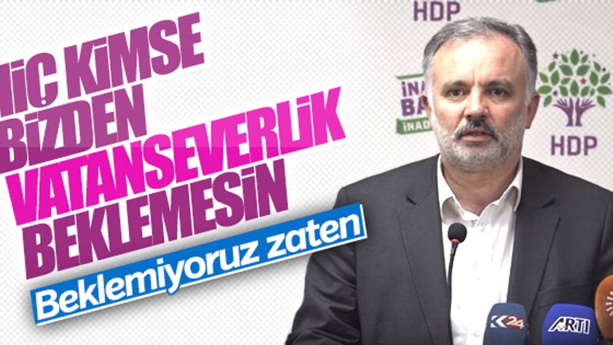 Zeytin Dalı Harekatı HDP'yi rahatsız ediyor