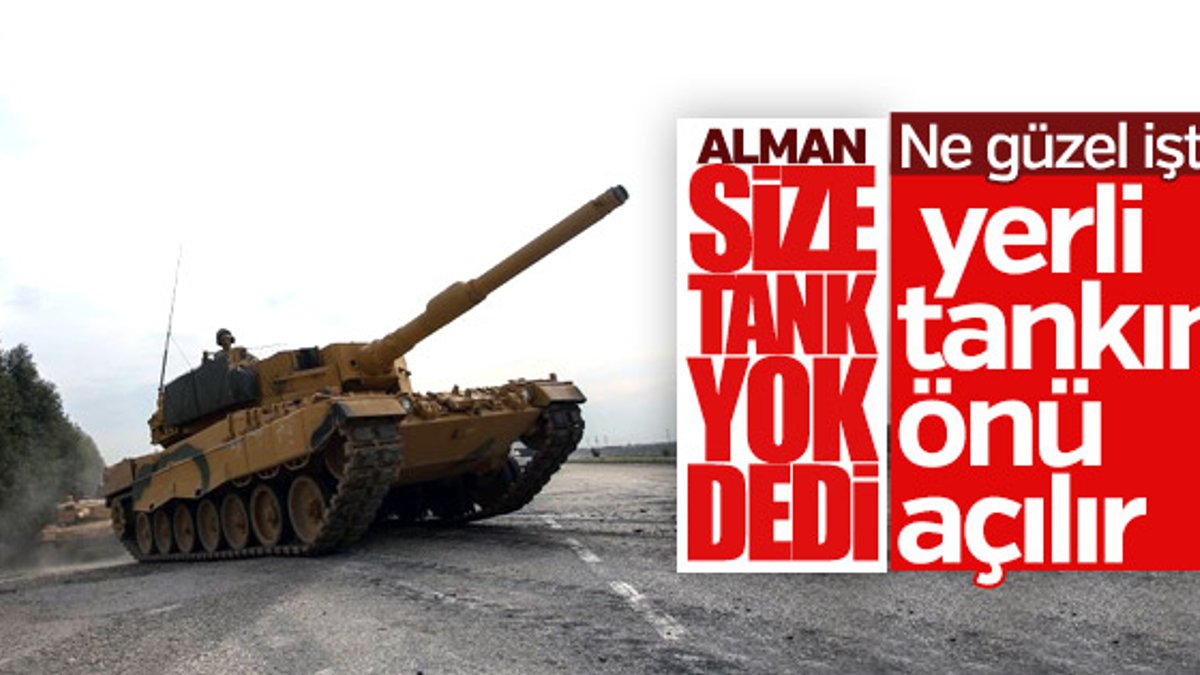 Almanya'dan Türkiye'ye Leopard tankı ambargosu
