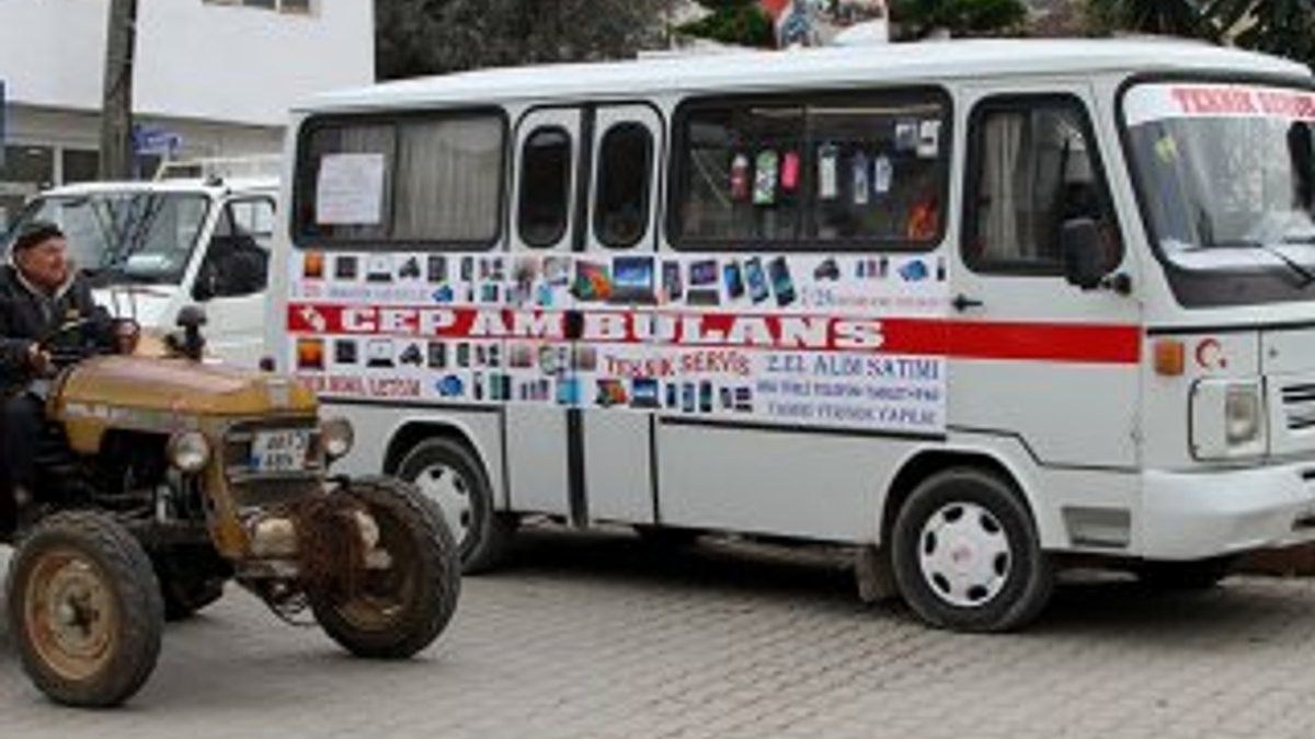 'Cep ambulansı' ile köy köy dolaşıyor