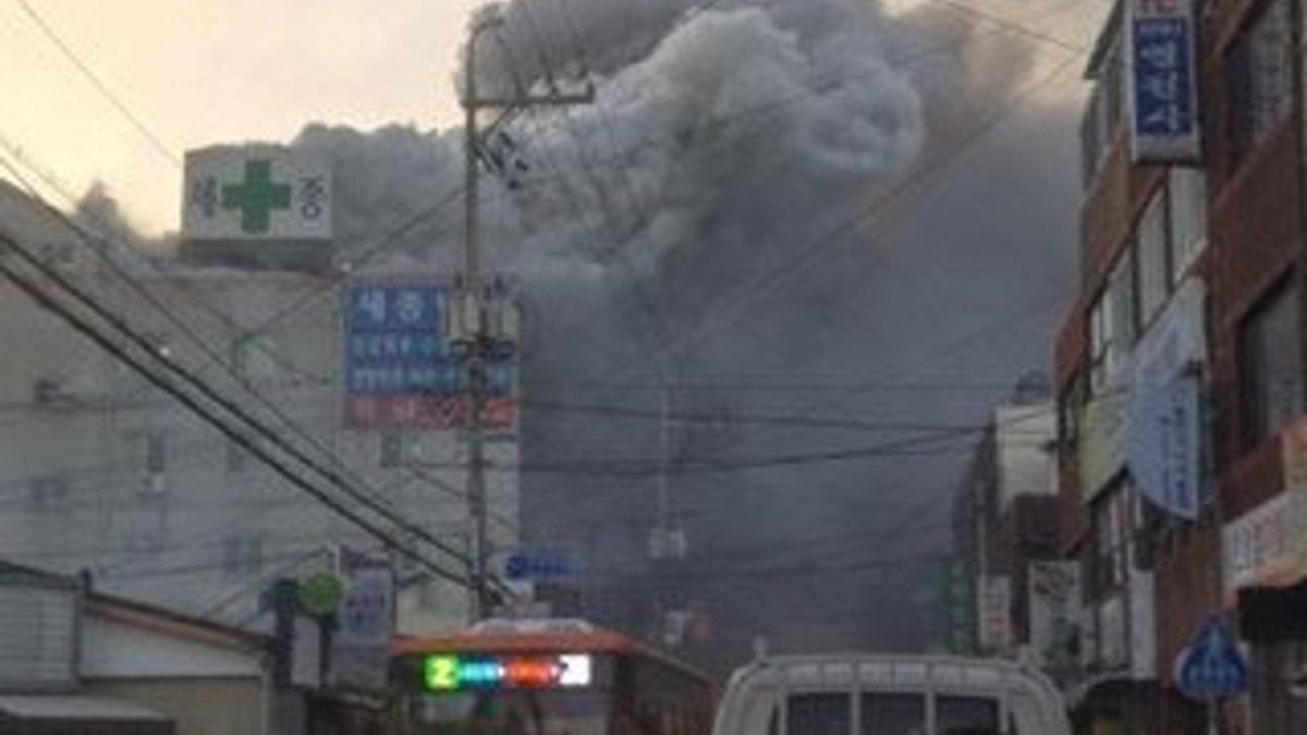 Güney Kore'de hastanede yangın: 41 ÖLÜ
