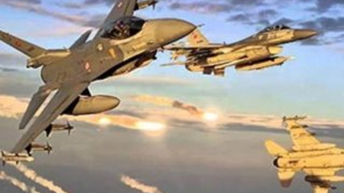 Kandil ve Asos'ta PKK hedeflerine bombardıman