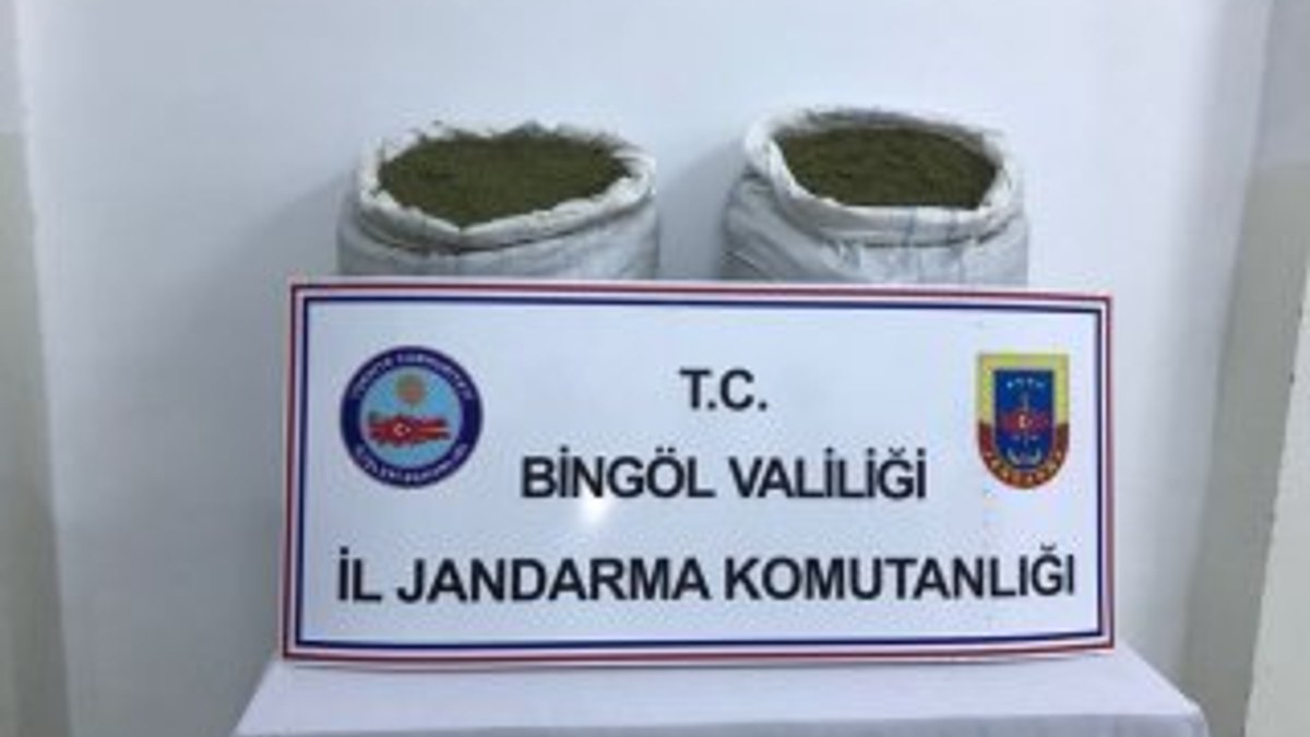 Bingöl'de gömülü halde 80 kilo uyuşturucu ele geçirildi