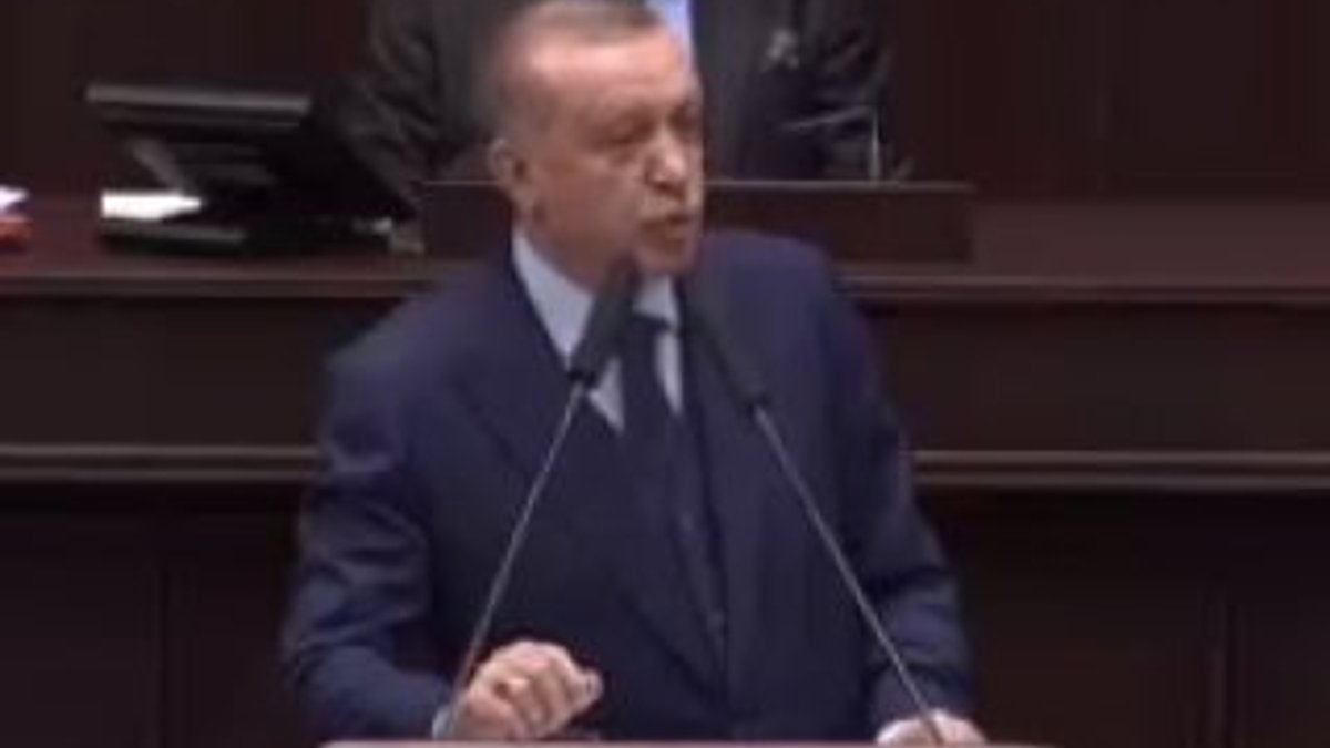 Erdoğan'ın AK Parti Grubu konuşması