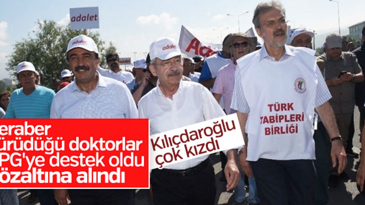 Kemal Kılıçdaroğlu Tabipler Birliği'ne sahip çıktı