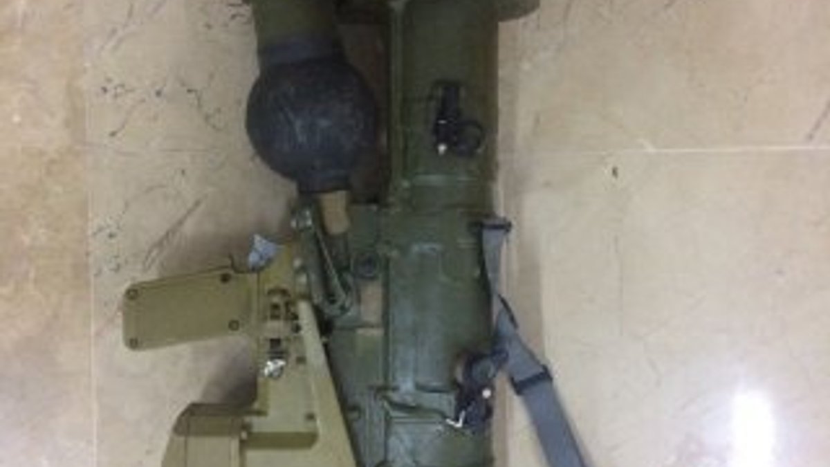 Afrin'de hava savunma füzesi ele geçirildi