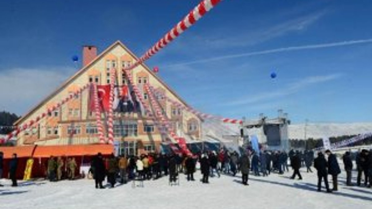Yalnızçam Kayak Merkezi açıldı