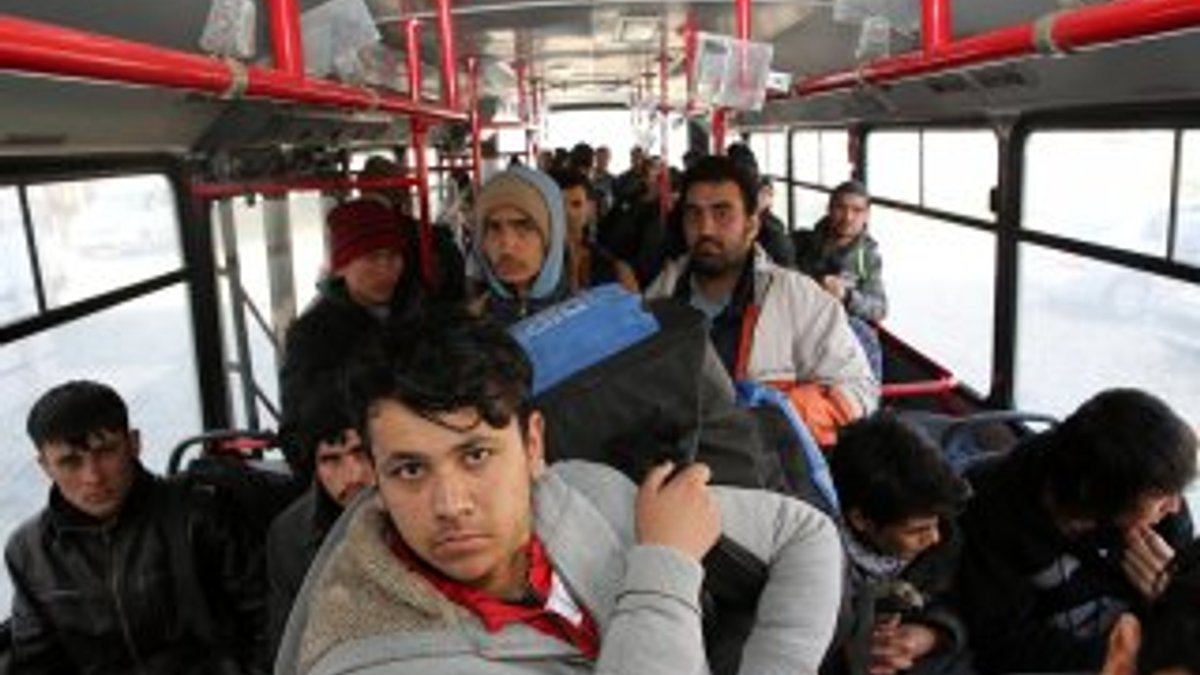 Erzincan'da 47 kaçak göçmen yakalandı