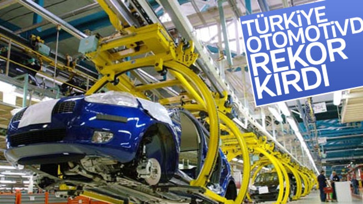 Türk otomotiv sanayisi 2017'de rekor kırdı