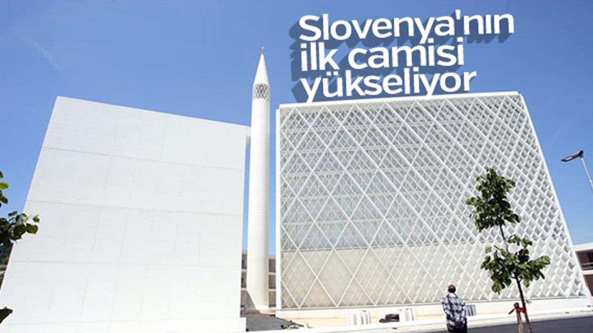 Slovenya'nın ilk camisi yükseliyor