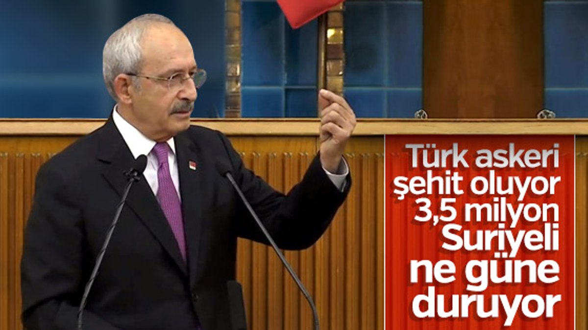Kılıçdaroğlu CHP Grup Toplantısı'nda