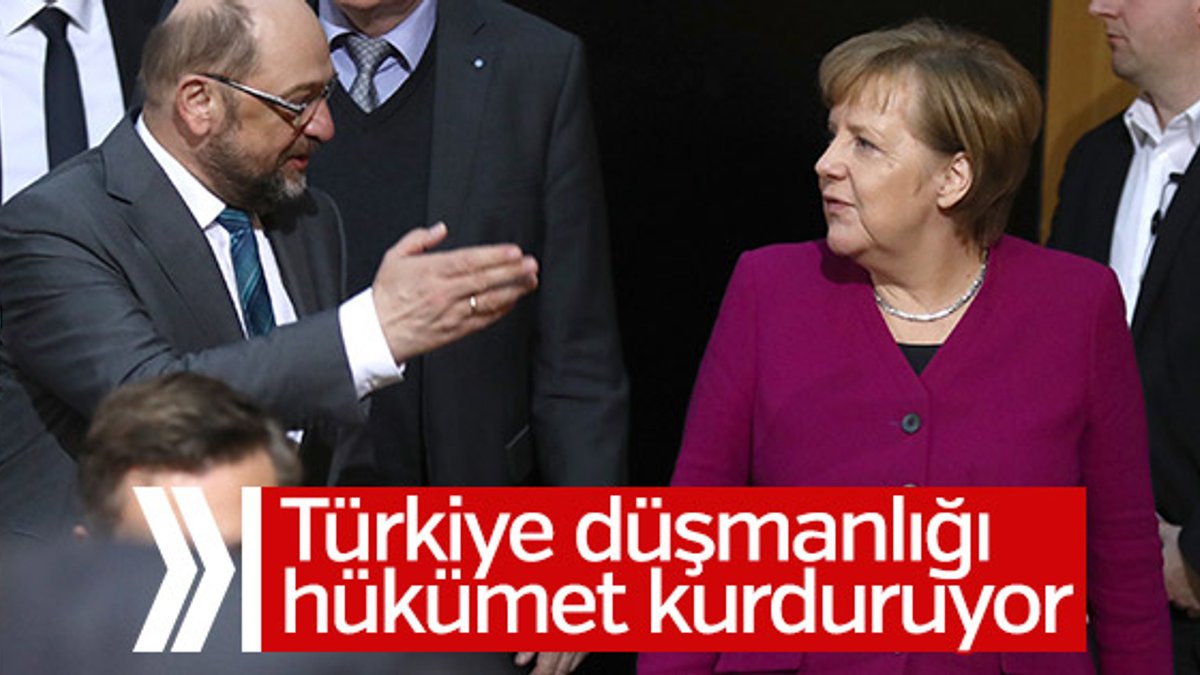 Almanya'da hükümet Türk düşmanlığıyla kuruluyor