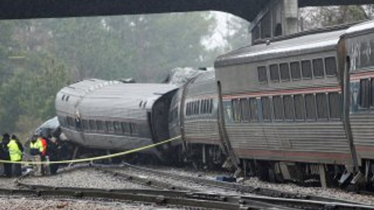 ABD'de bir haftada 3'üncü tren kazası
