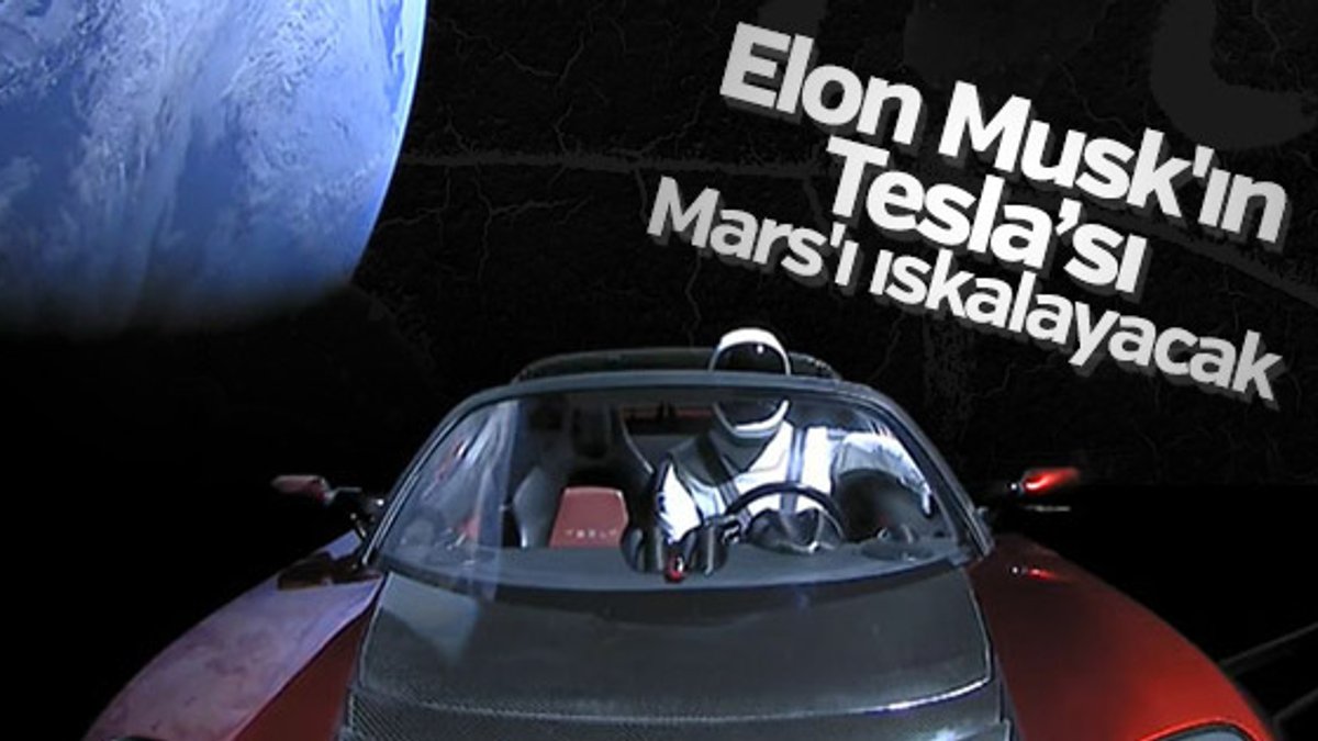 Tesla'nın otomobili Mars'ı ıskalayacak