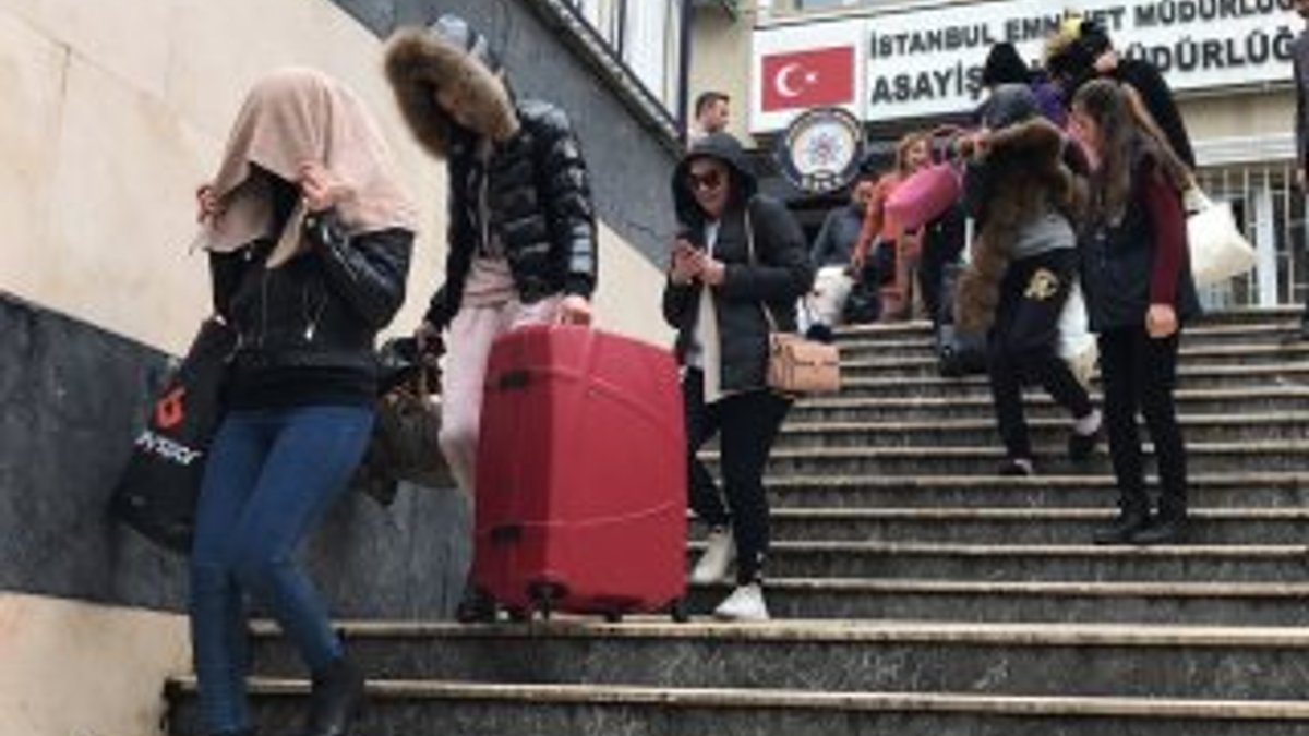 İstanbul'da fuhuş çetesi çökertildi