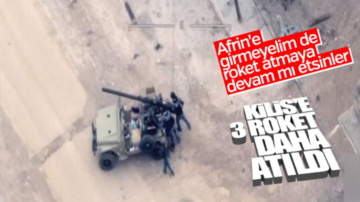 Terör örgütü YPG Kilis'e roketle saldırdı