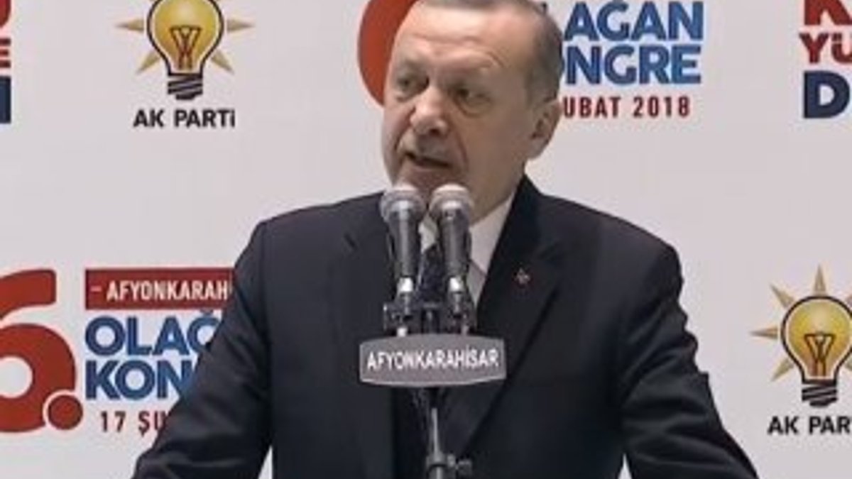 Erdoğan: Kardeşlerimizin topraklarına yerleşmesini istiyoruz