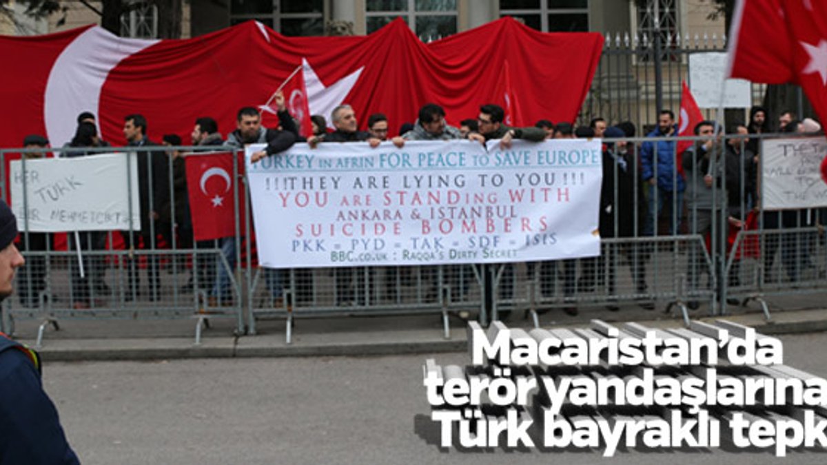 Türkler Macaristan'da terör yandaşlarına geçit vermedi