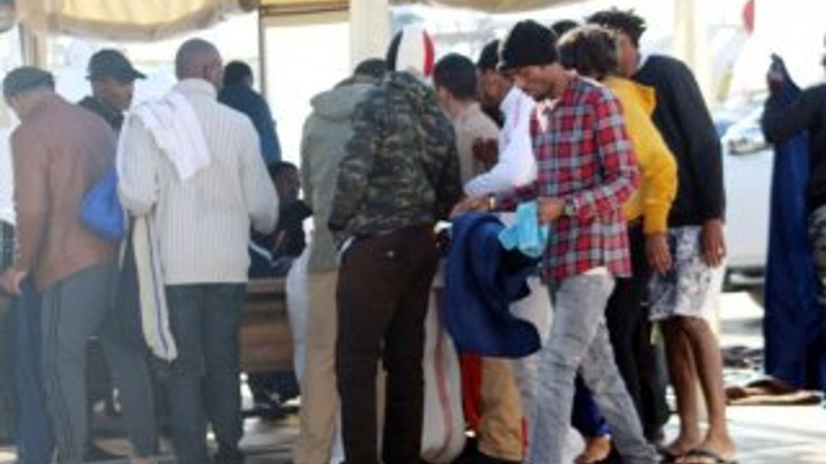 Ayvalık'ta 55 kaçak göçmen yakalandı