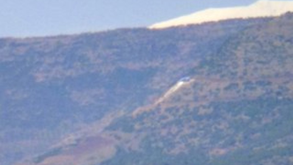 Darmık Dağı'ndaki havaya uçurulan Öcalan’ın sözde anıtı