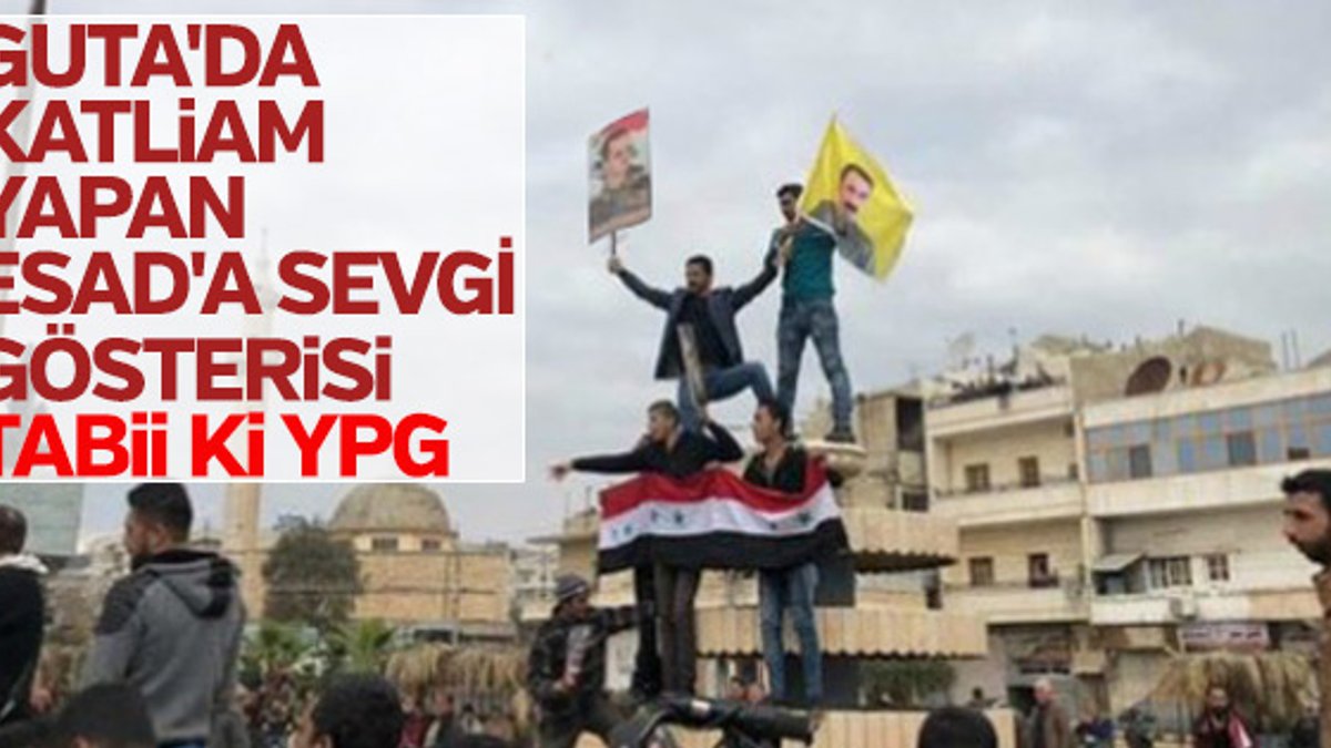 Afrin'de YPG'li teröristler Esad'ın yardımını bekliyor