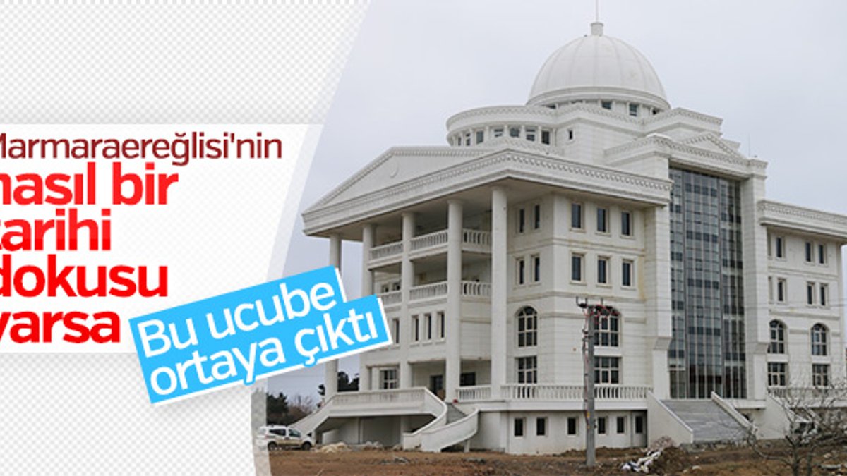 Marmaraereğlisi'nin yeni belediye binası